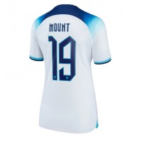 Dámy Fotbalový dres Anglie Mason Mount #19 MS 2022 Domácí Krátký Rukáv